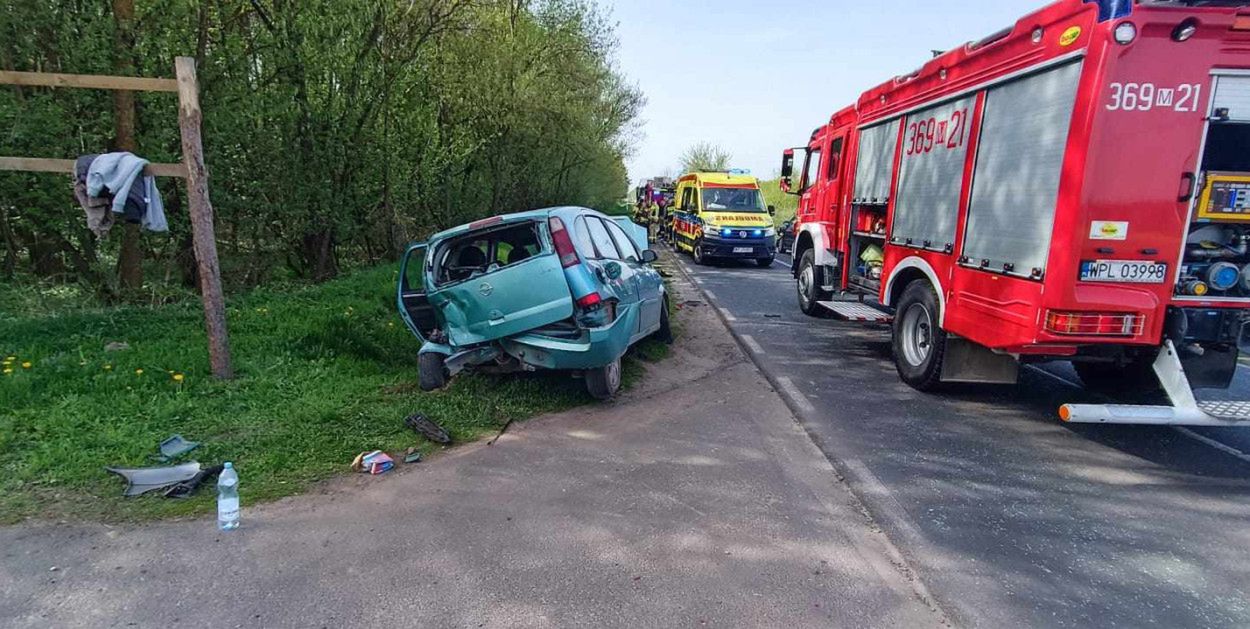 Alfonsów: spowodował wypadek i na jaw wyszło, że...