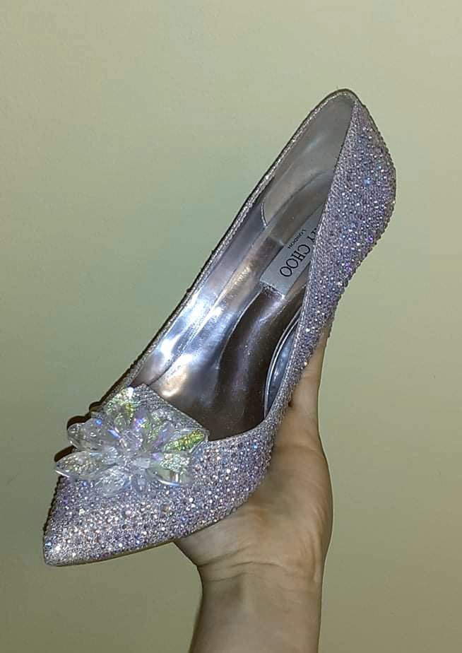 Zdobycz pani Sylwii - oryginalne szpilki Jimmy Choo