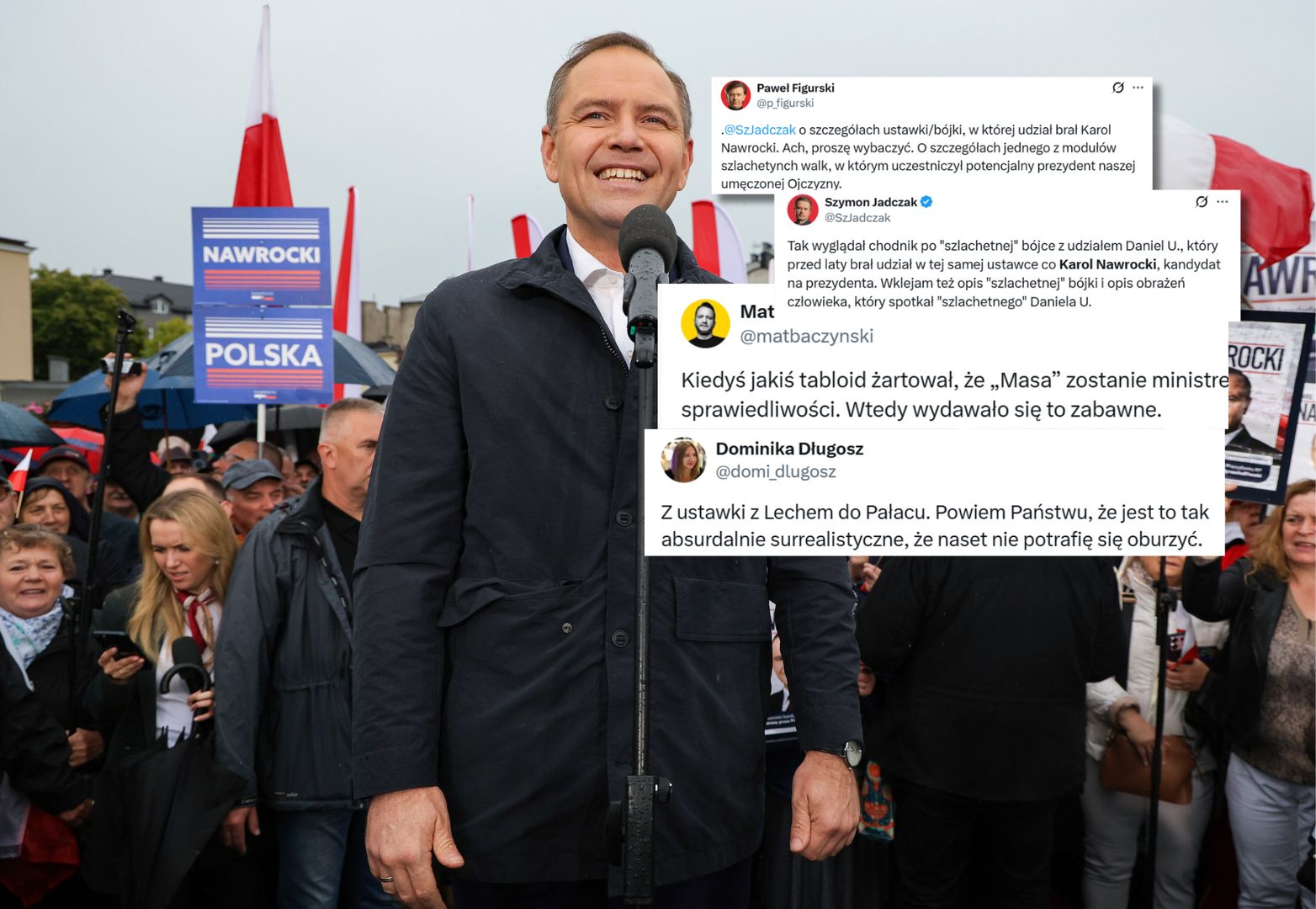 Komentarze po ustaleniach WP ws. Nawrockiego