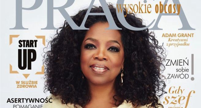 Oprah Winfrey na okładce drugiego numeru kwartalnika „Wysokie Obcasy Praca”