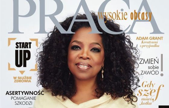 Oprah Winfrey na okładce drugiego numeru kwartalnika „Wysokie Obcasy Praca”
