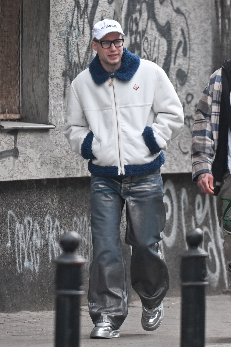 Żabson spacerował na Powiślu