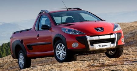 Peugeot Hoggar - mały pick-up z modelu 207