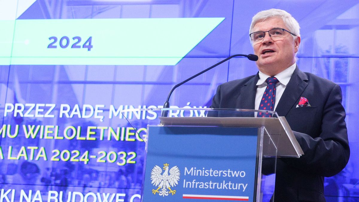 Pełnomocnik rządu ds. budowy CPK Maciej Lasek