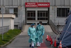 Symboliczne zdjęcie z włoskiego szpitala. "Życie toczy się dalej"