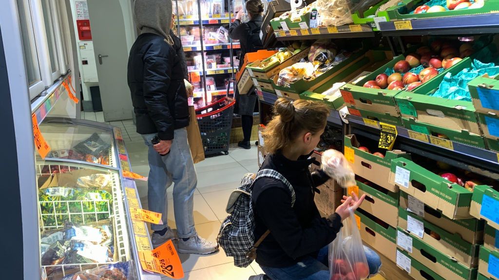 Everyday Products Brands
People during shopping in a supermarket in Krakow, Poland on April 20, 2022. (Photo illustration by Jakub Porzycki/NurPhoto via Getty Images)
NurPhoto
brand, brands, companies, company, daily, emblem, foods, grocery, market, product, products, shop, super