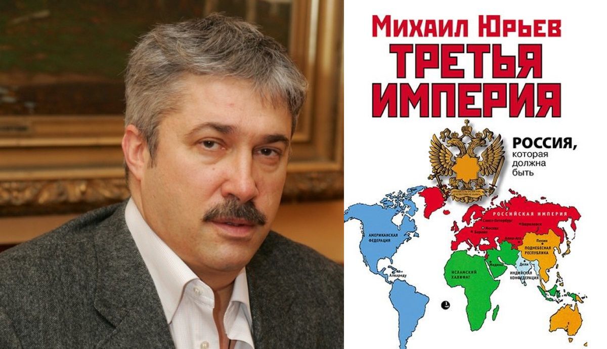Michaił Juriew i okładka jego głośnej książki