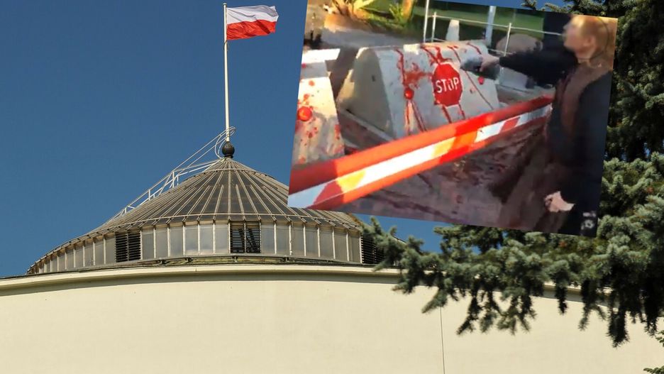 Sejm Obywatele RP wtargnęli na teren kompleksu parlamrentarnego .