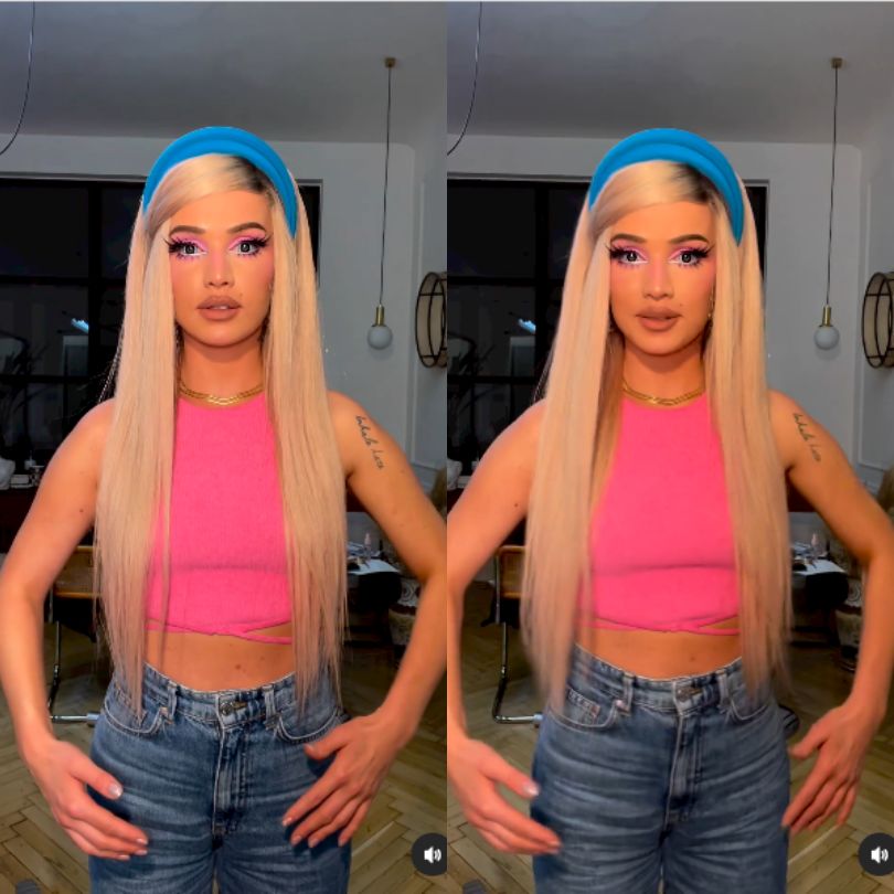 Maffashion pozuje wystylizowana na Barbie