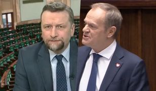 Komiczna sytuacja w TV Republika. Mina prowadzącego mówi wszystko