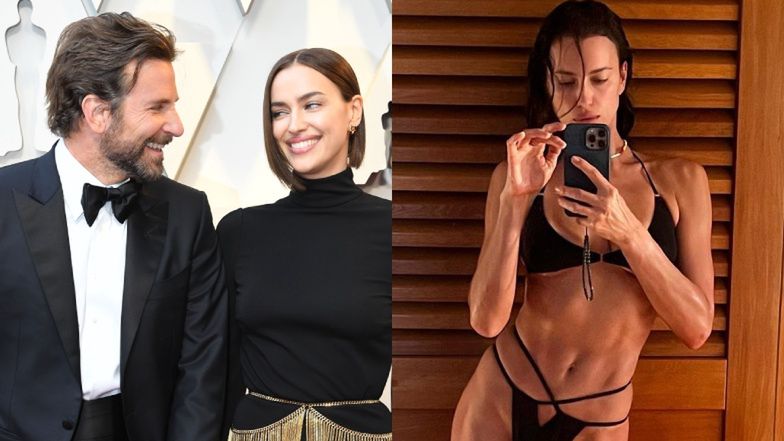 Irina Shayk pozuje TOPLESS na skałach i chwali się fotką... Bradleya Coopera. Znowu są RAZEM? (FOTO)