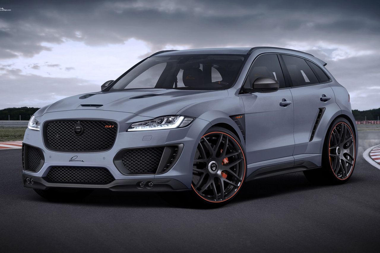 Jaguar F-PACE CLR F od Lumma Design