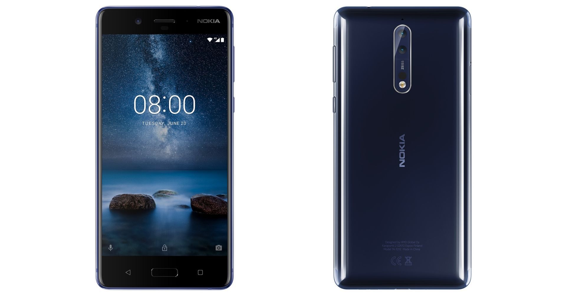 Nokia 8 oficjalnie. Podwójny aparat z optyką Zeissa, "czysty" Android i technologia z Hollywood 5