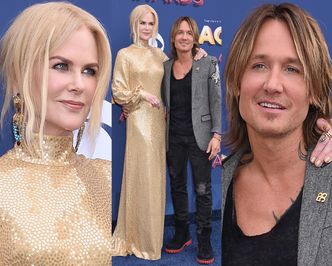 Złota Nicole Kidman wspiera męża na imprezie country