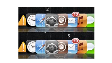 Numerowane ekrany aplikacji i zmiana położenia paska instalacji na iOS-ie 1