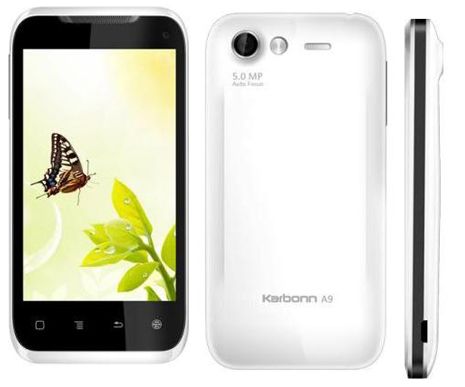 Karbonn A9 posiada szeroki ekran i dzięki szybkim podzespołom zapewnia stabilną pracę systemu.