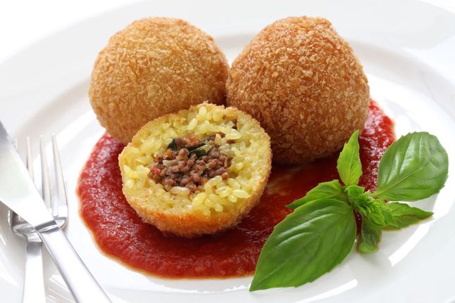 Arancini- Pyszności