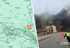 Rosyjska rakieta leciała w stronę Polski. Wybuch tuż przy granicy