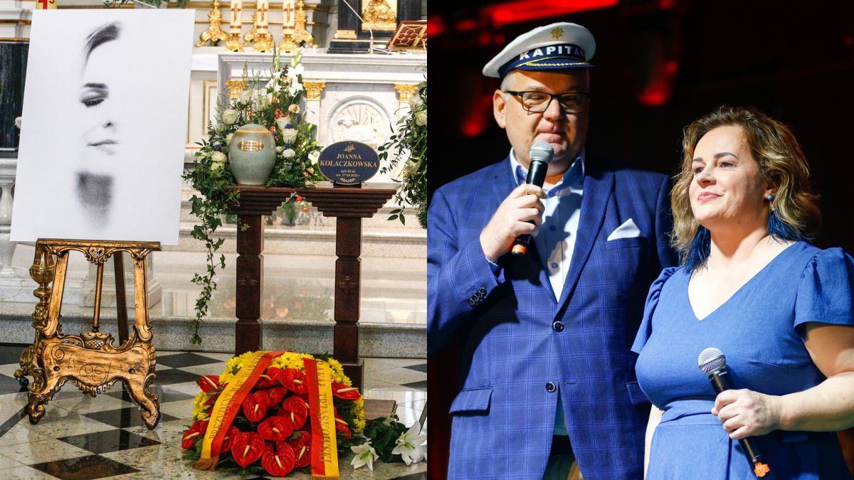 Artur Andrus żegna Joannę Kołaczkowską