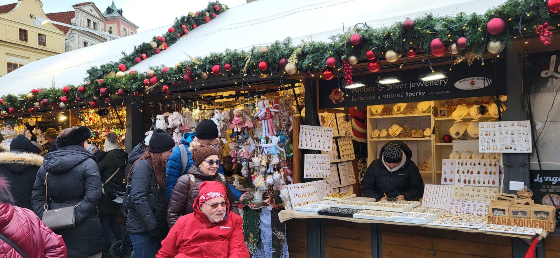 Największy jarmark w Pradze jest na Rynku Staromiejskim
