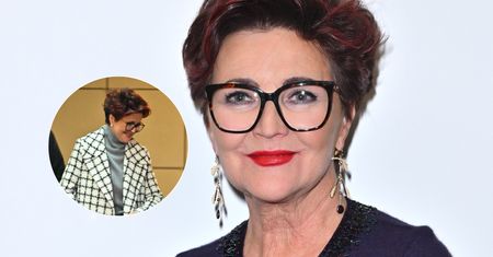 Stylowa jak zawsze! Jolanta Kwaśniewska przyłapana pod studiem "DDTVN"