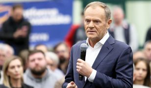 "Proszę ...". Tusk dedykuje wulgarną piosenkę