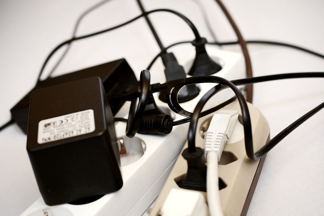 Surge protectors look like power strips, but they also protect electronics.