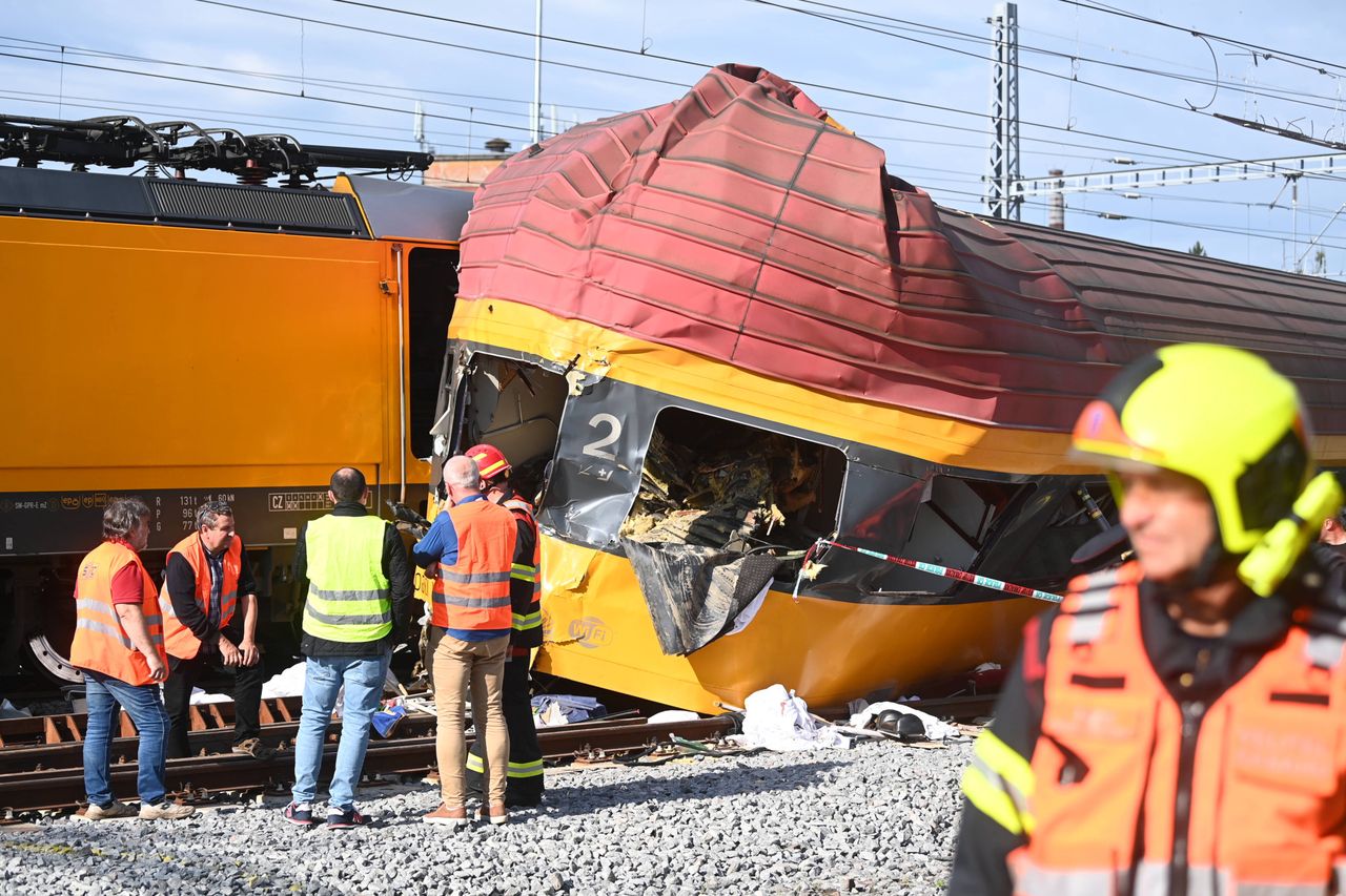 Train disaster in Czechia. There are victims