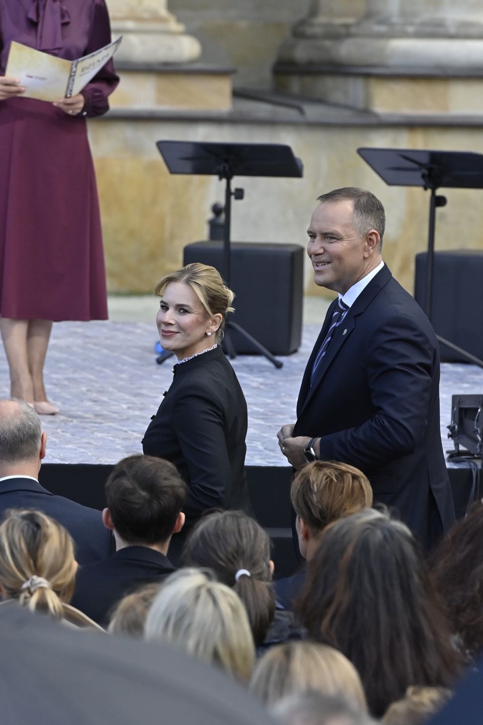 Marta i Karol Nawroccy czytają "Dziady"