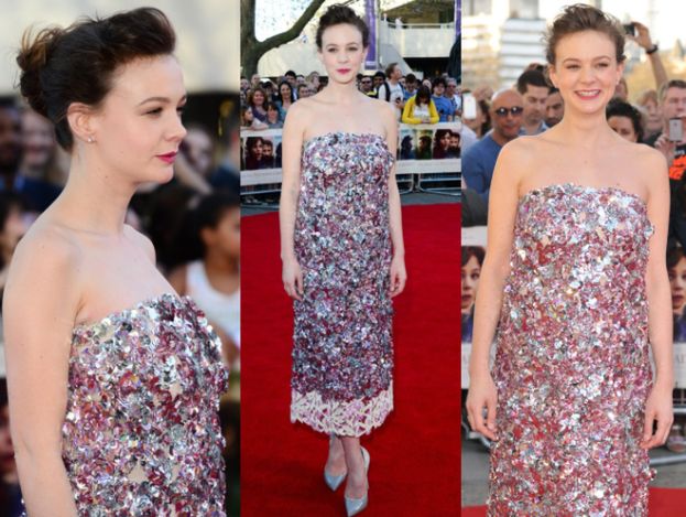 Carey Mulligan w błyszczącej sukni Dior Haute Couture (ZDJĘCIA)