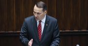 Sikorski zaskoczył na koniec expose. "Ja bym tego nie zrobiła"