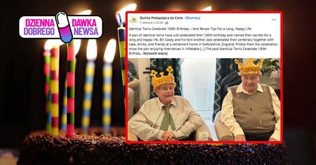 Bliźniacy mają 100 lat. Zdradzają sekret na długie życie