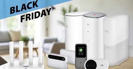 Black Friday od ZTE: 12 routerów taniej nawet o 300 zł. W promocji nowości 5G i Wi-Fi 7