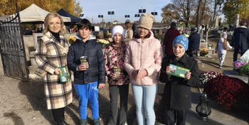 Goźlice: Czternasta kwesta na cmentarzu w pod Klimontowem