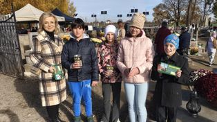 Goźlice: Czternasta kwesta na cmentarzu w pod Klimontowem