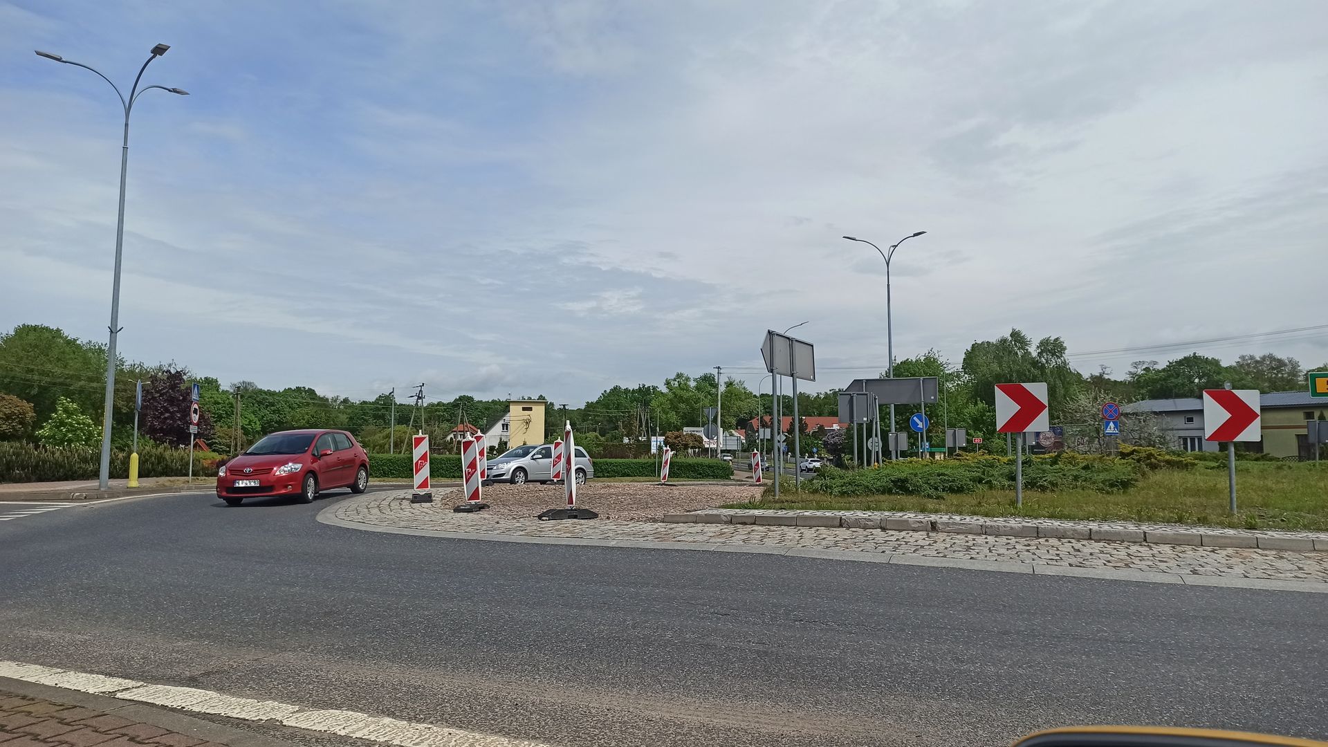 Jedno ze zmienionych rond na terenie gminy 