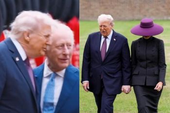 Karol zażartował z kapelusza Melanii Trump. Odczytano to z ruchu ust