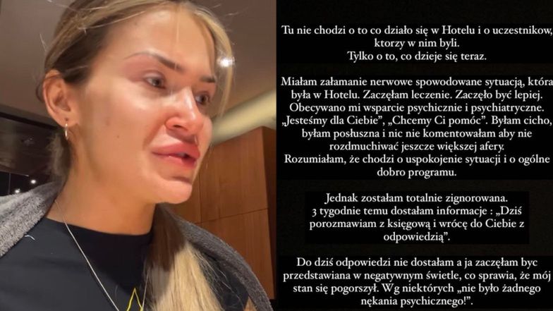 "Hotel Paradise". Wiktoria oskarża produkcję show