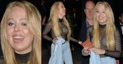 Powłóczyste spojrzenia Tiffany Trump pod londyńskim klubem...