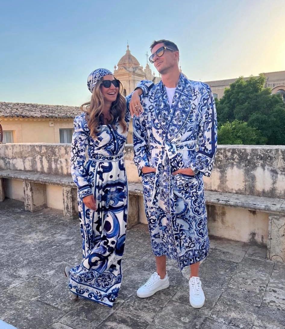 Robert i Anna Lewandowscy z wizytą na Sycylii 