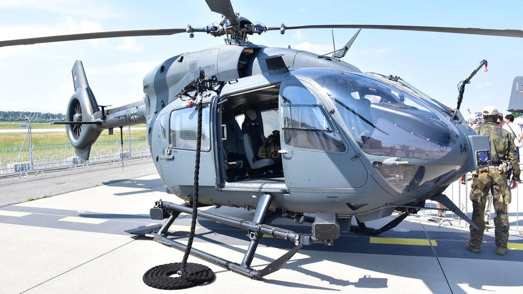 H145M LUH SOF w konfiguracji dla niemieckich sił specjalnych.