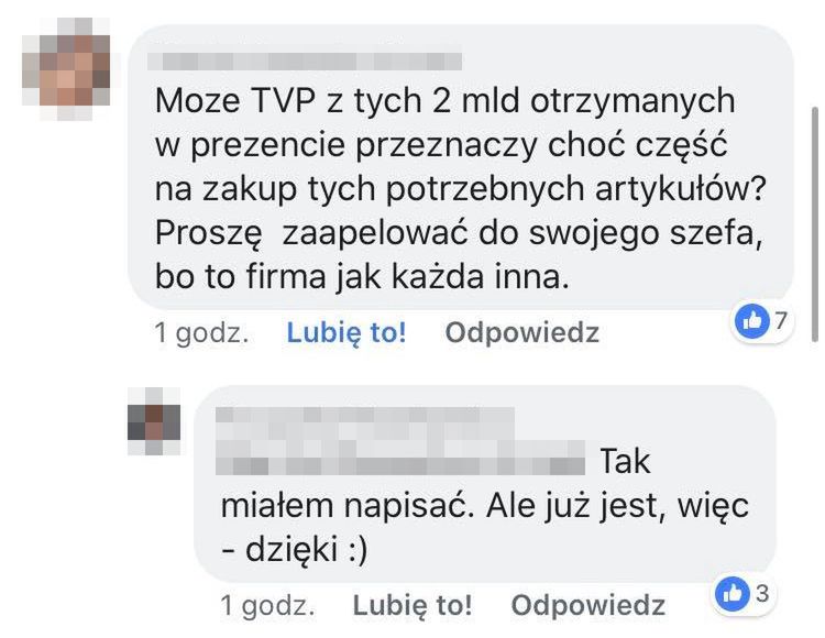 Anna Popek apeluje o pomoc dla szpitali