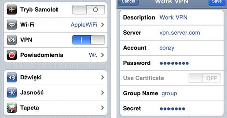 VPN w iPhonie powodem pozwania Apple’a