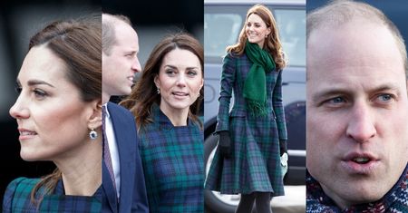 "Szkocka" Kate i uśmiechnięty William marzną podczas oficjalnej wizyty w Dundee (ZDJĘCIA)