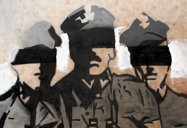 Przemalowali mural "Żołnierze wyklęci" na "Żołnierze przeklęci"