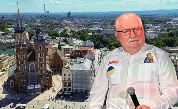 Kuriozalny komentarz Wałęsy. Tak reaguje na wynik w Krakowie