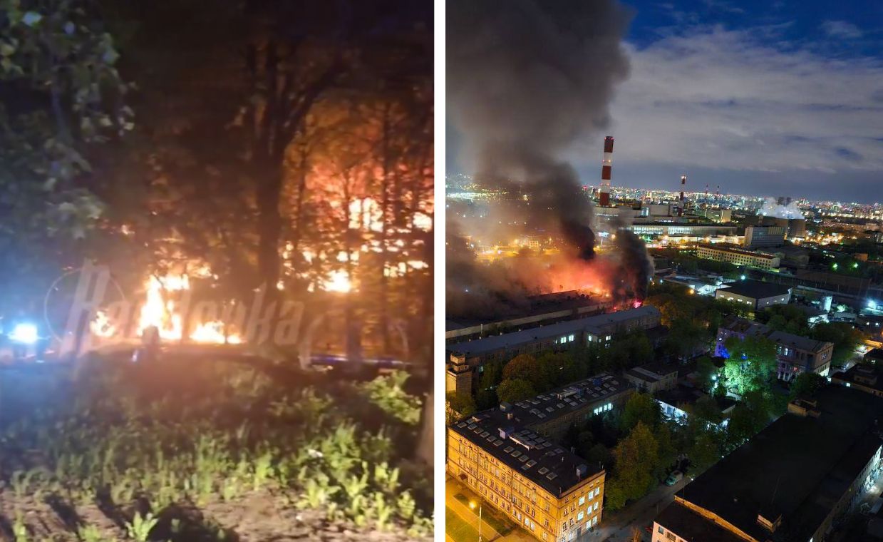 Blaze engulfs Moscow building. Fears rise over trapped victims