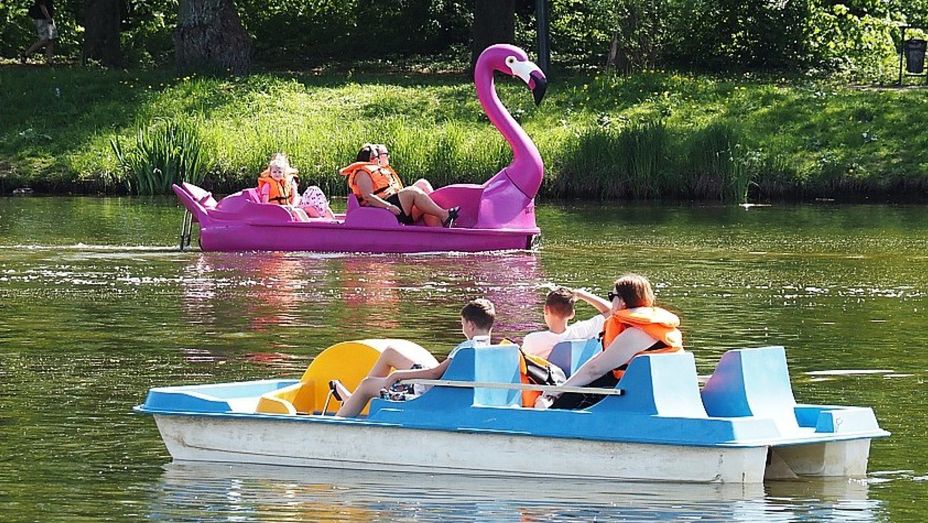 Piknik na Stawach Jana w Łodzi