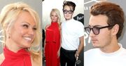 Pamela Anderson z 21-letnim synem na ściance