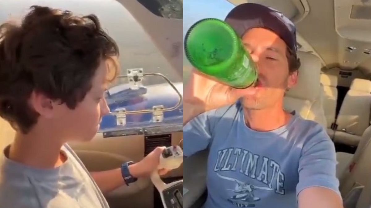 Syn za sterami, ojciec z piwem. Chwilę później rozegrał się koszmar.